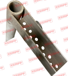 Preview: 28852 Kempf Leiter EB für Laufsteg, 4 Sprossen, verzinkt